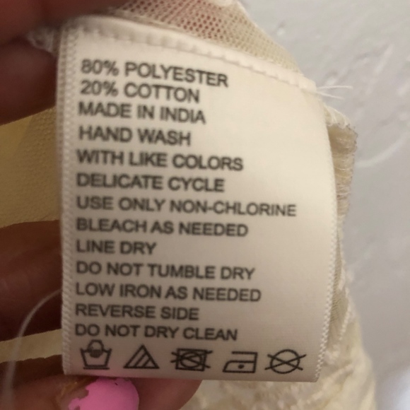 Thistlepearl cream colored lace shrug, size small - Picture 3 of 5